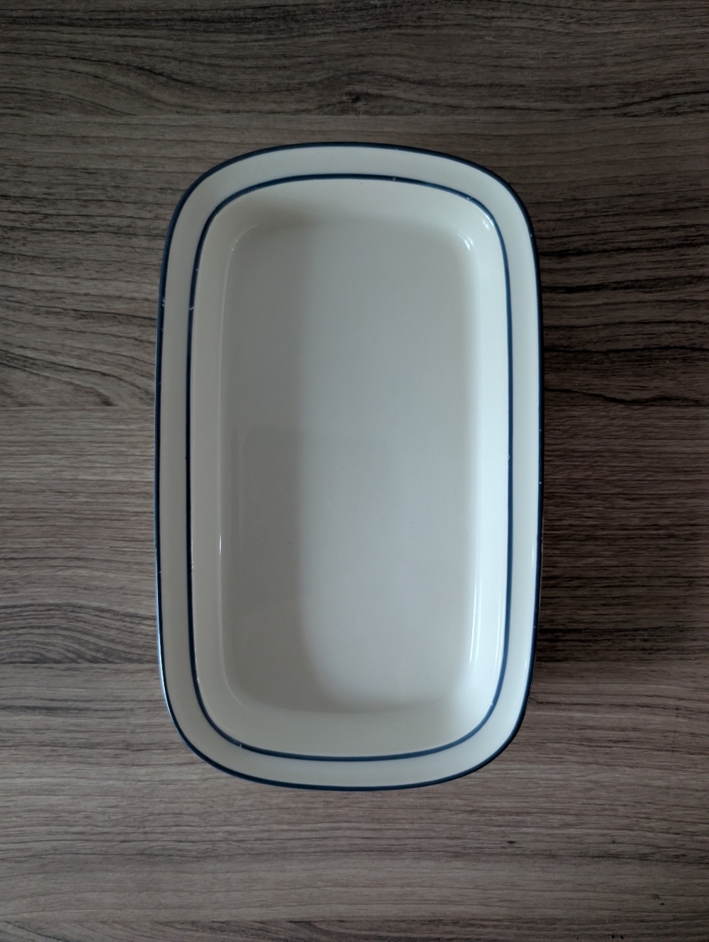 Lenox Butter Dish "For The Blue Patterns"  Pinstripe Replacement
